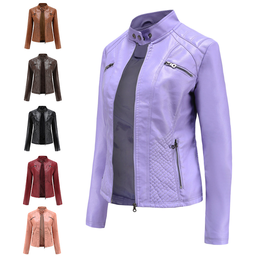 Lederjacke