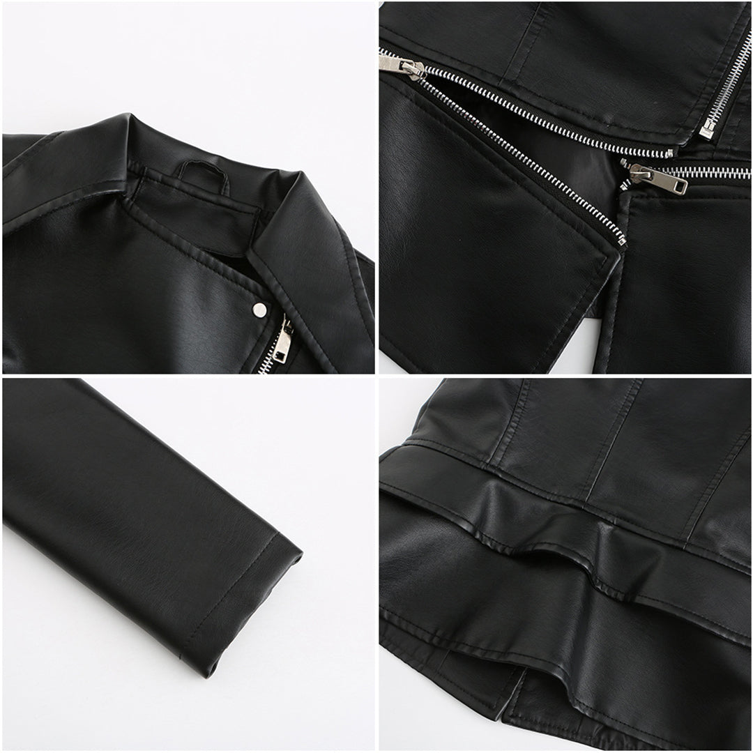 Schicke Lederjacke von ALOJZIJA