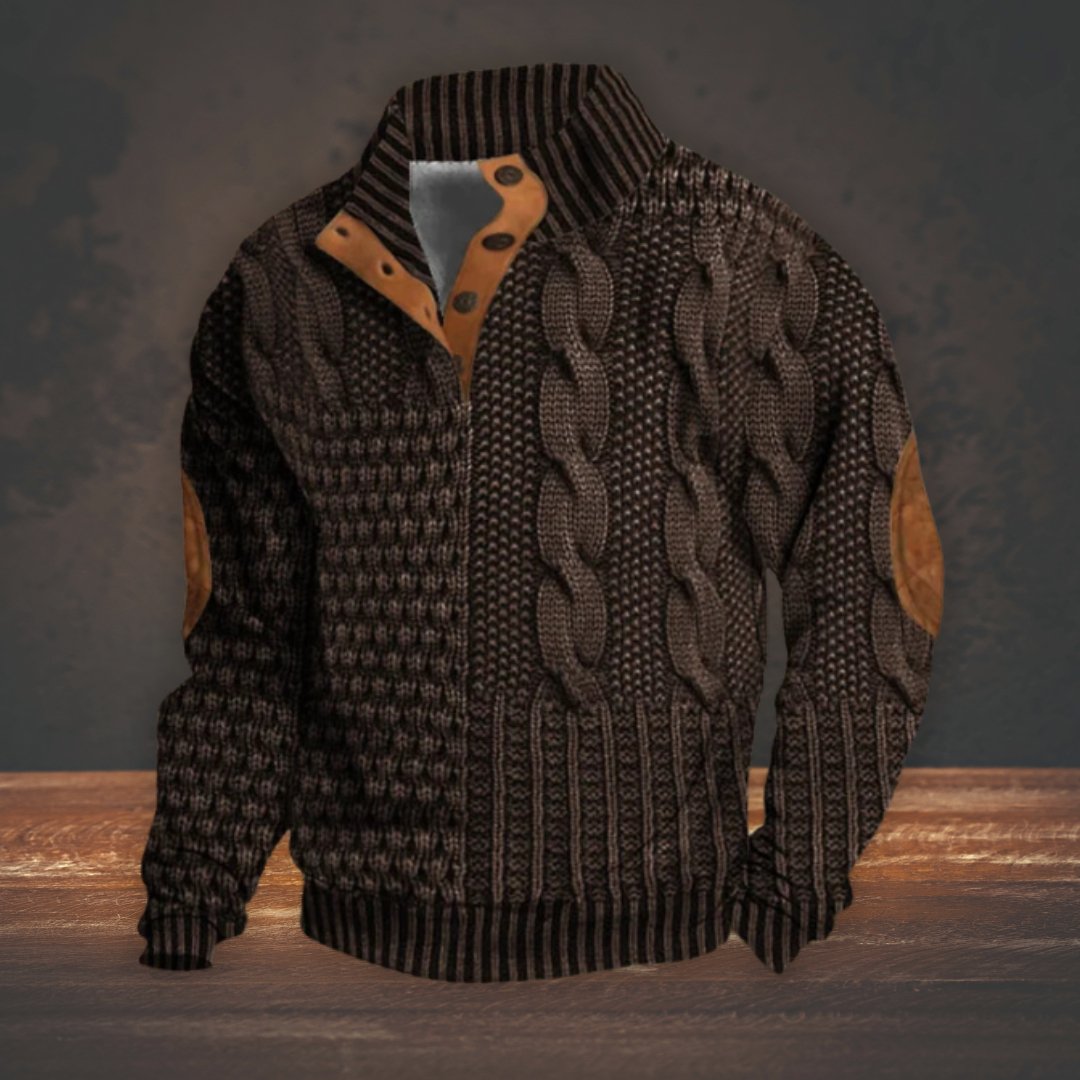 Heiko | Bedruckter wärmender Pullover