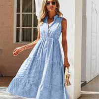 Elegantes lässiges Hemdblusenkleid