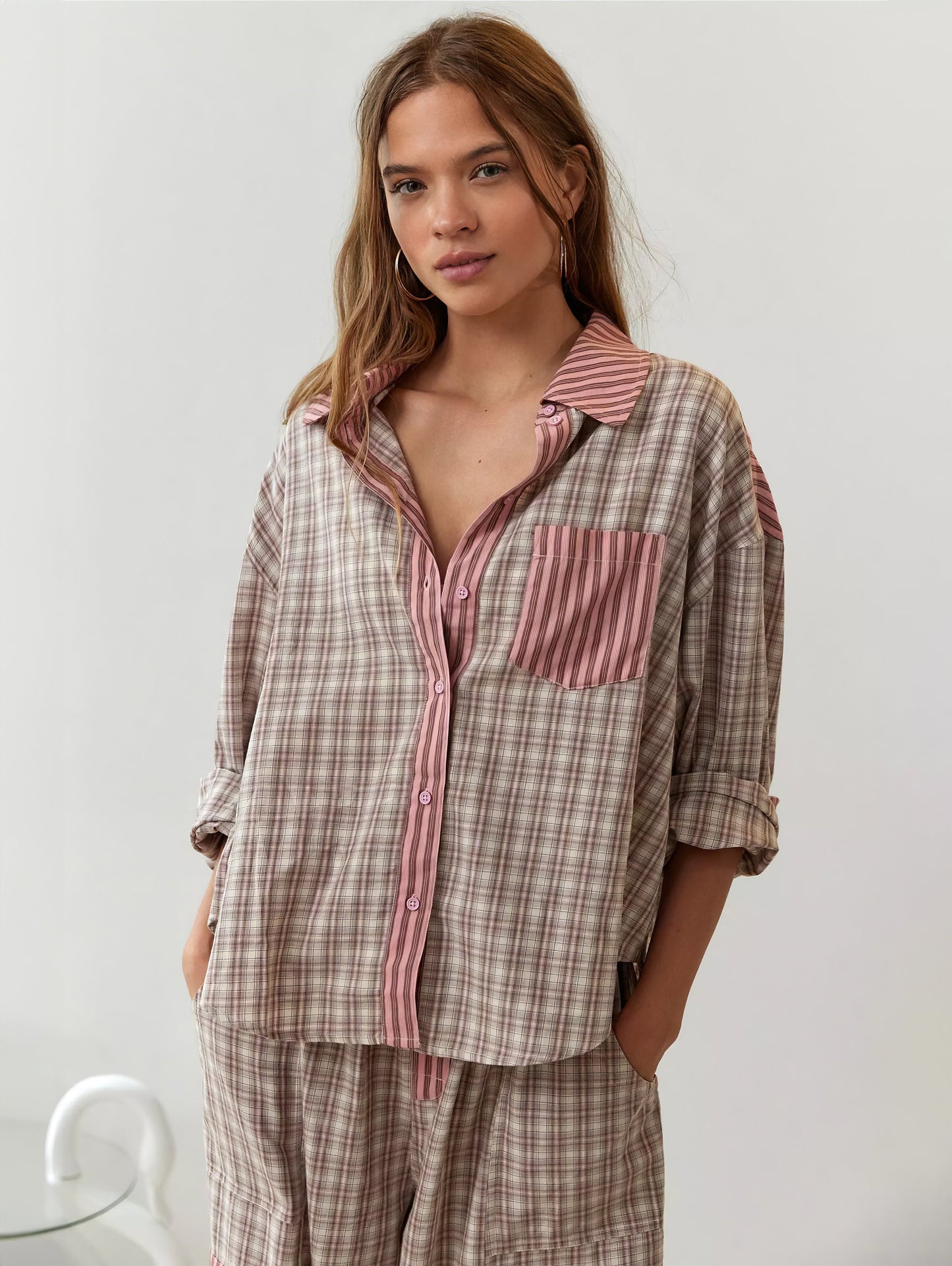 Lockeres Pyjama-Set für Frauen