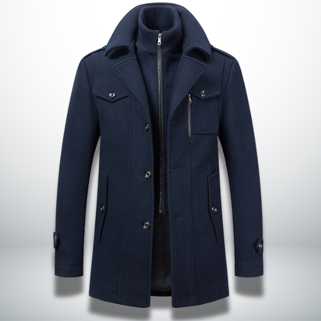 Angelo™ | Warmer und eleganter Mantel für Männer