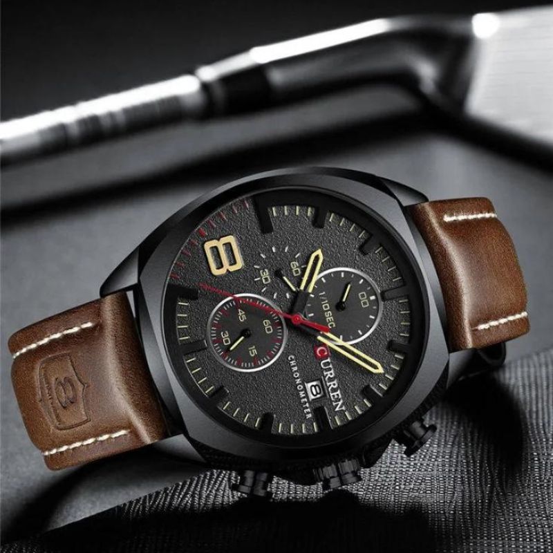 Sportliches wasserdichtes Chronographenuhr