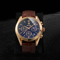 Luxus-Uhr mit handgefertigem Armband