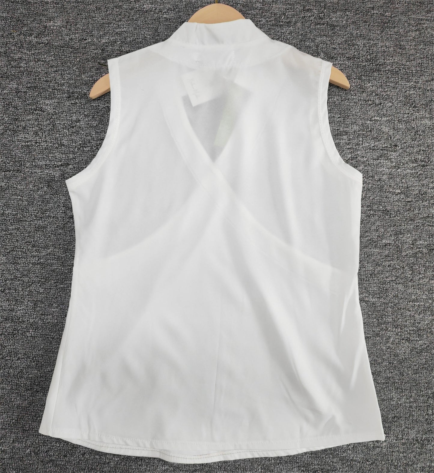 Elegantes ärmelloses einfarbiges Top