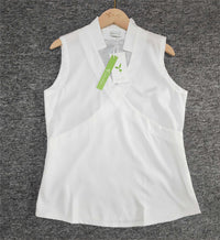 Elegantes ärmelloses einfarbiges Top