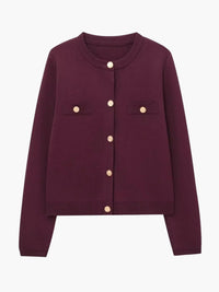Kristina | Strickjacke mit Knopfleiste