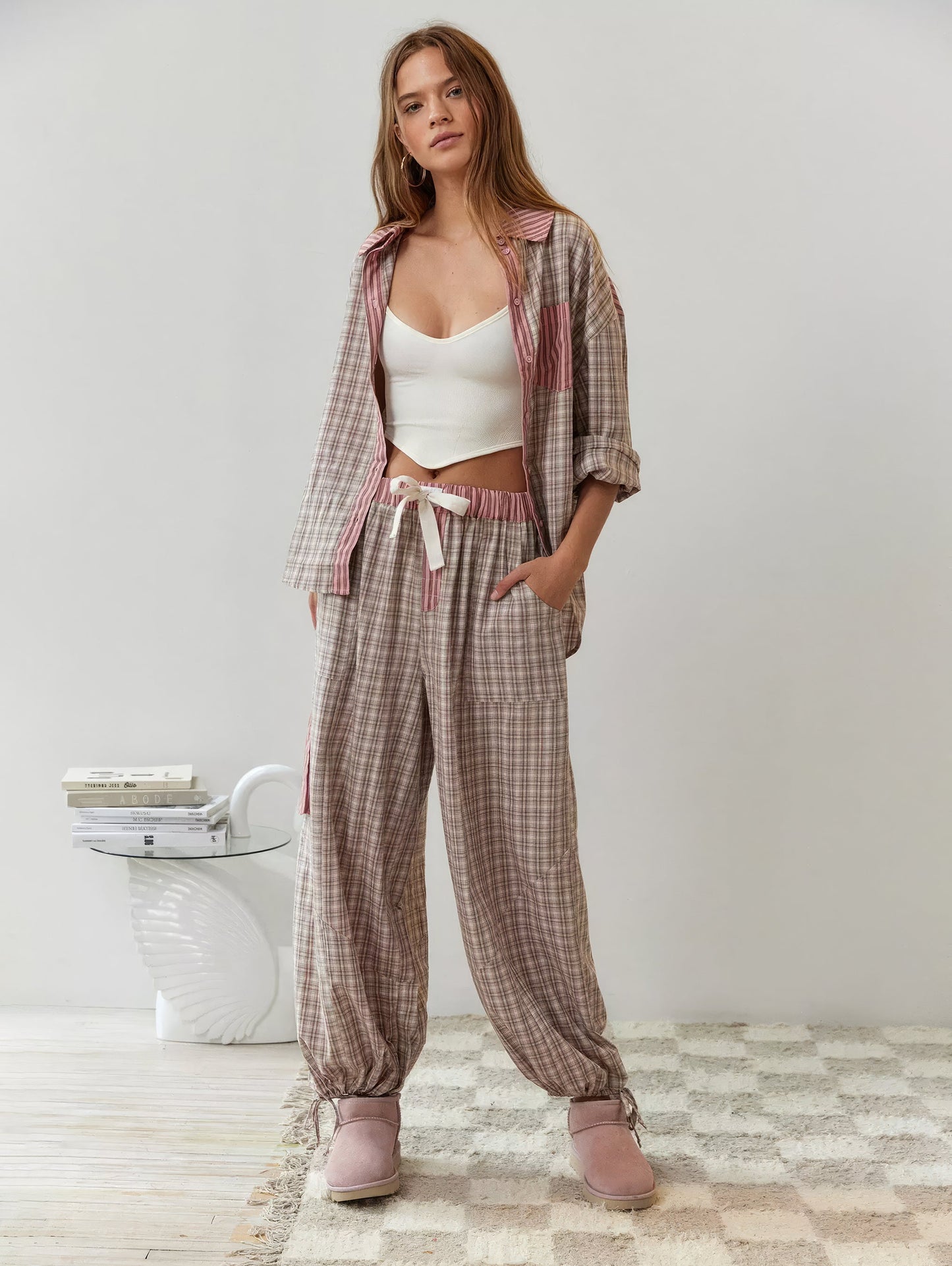 Lockeres Pyjama-Set für Frauen