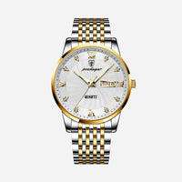 Herren Business Uhr aus Edelstahl
