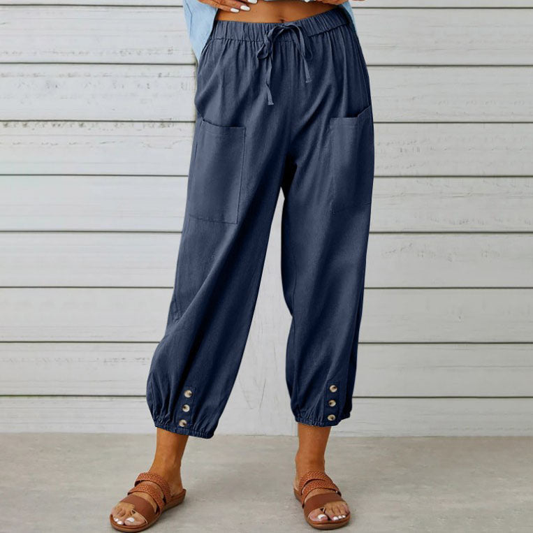 Hose mit weitem Bein
