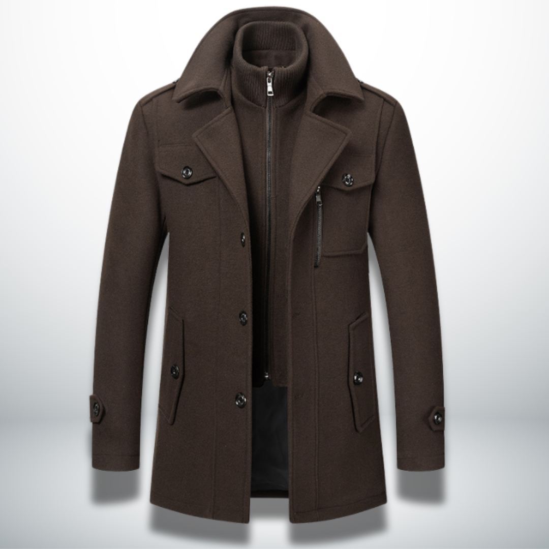 Angelo™ | Warmer und eleganter Mantel für Männer