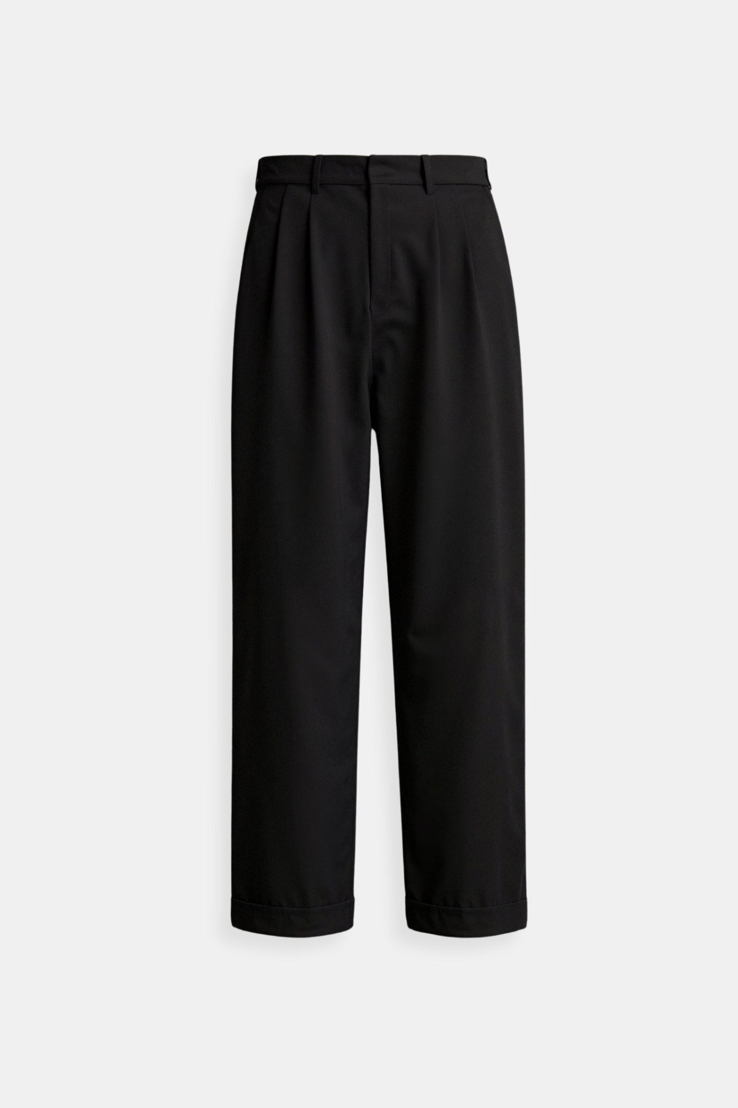 Klassische Wide-Leg Hose mit hohem Bund für stilvolle Outfits