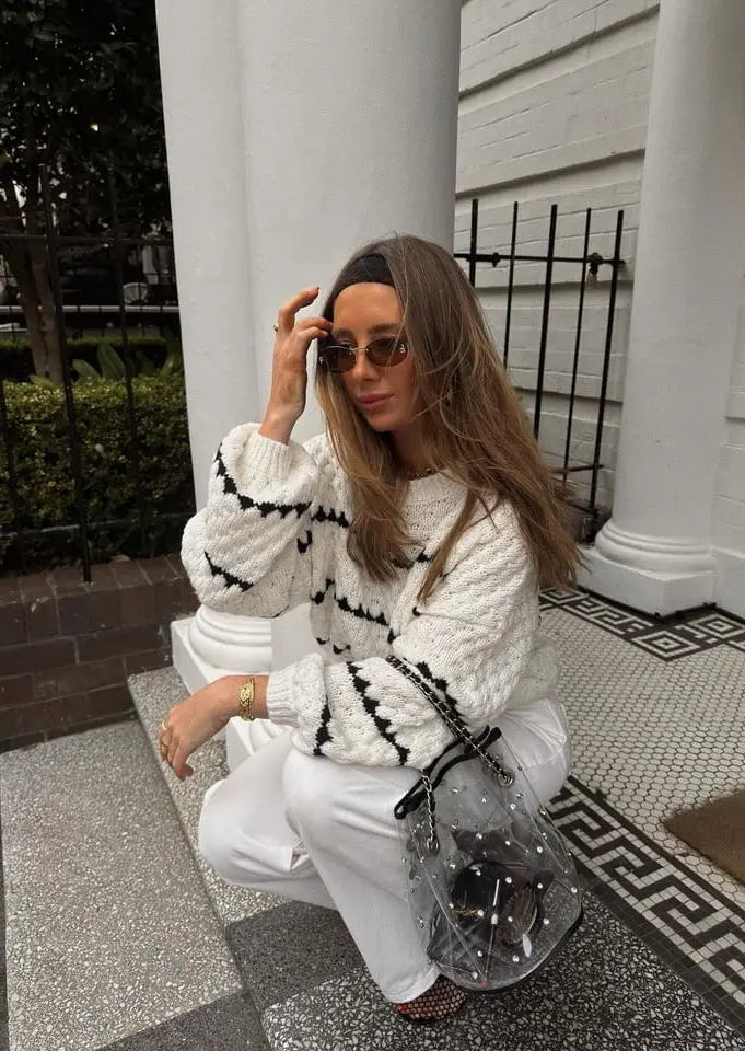 Serena | Eleganter Pullover in Vanille