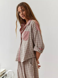 Lockeres Pyjama-Set für Frauen