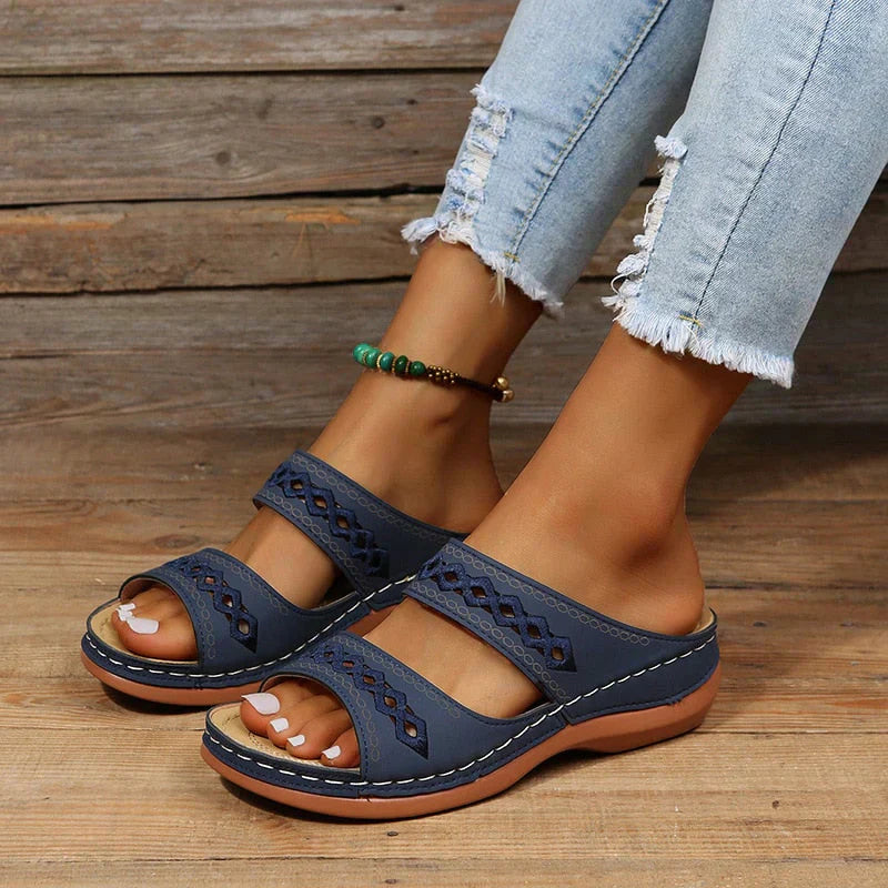 Leichte bequeme Sommerschuhe für sonniges Wetter