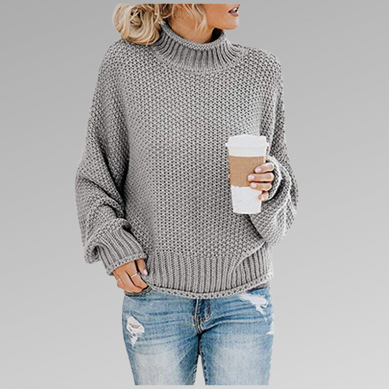Braelyn | Pullover mit hohem Kragen