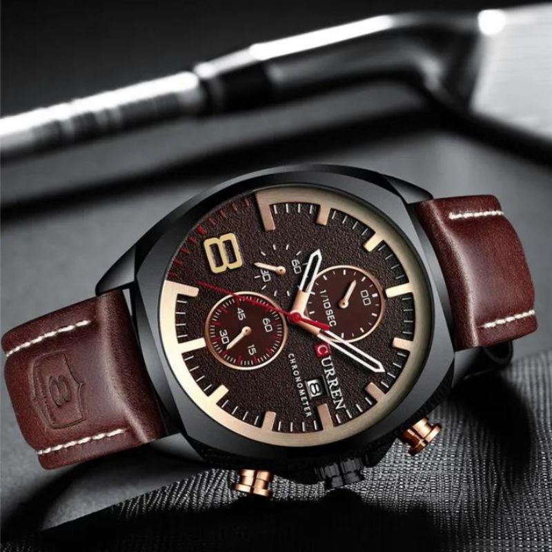 Sportliches wasserdichtes Chronographenuhr
