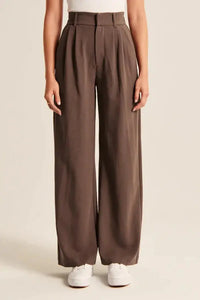 Elegante High-Waist Wide-Leg Hose mit zeitlosem Schnitt