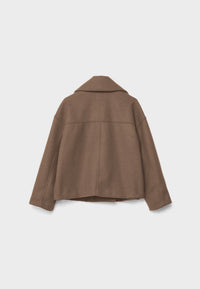 Schicke zweireihige kurze Jacke