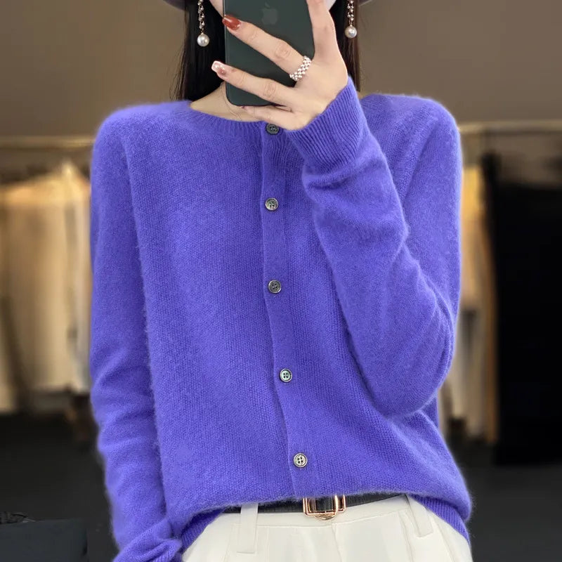 Anna | Merinowolle Cardigans