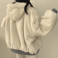 Wendejacke mit Kapuze für Frauen [Letzter Tag Rabatt]