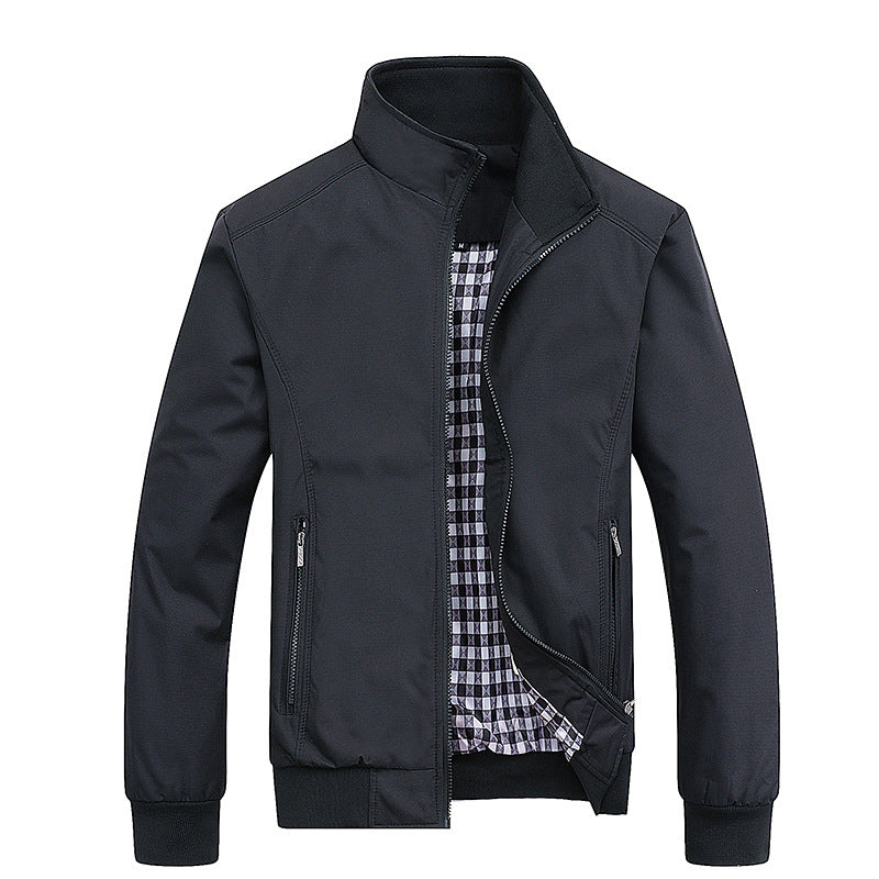 Leichte Übergangsjacke mit Stehkragen – Stilvolle Freizeitjacke für Alltag & Outdoor
