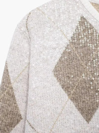 Rosalie | Strickjacke mit Argylemuster