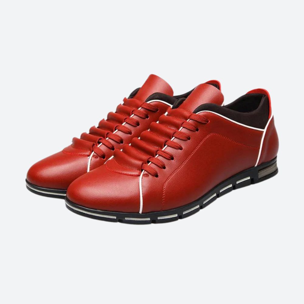 Stylische Freizeit-Sneakers aus Leder für Männer - Aser