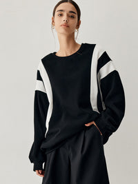 Fay | Seitenstreifen Pullover