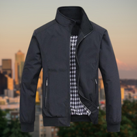 Leichte Übergangsjacke mit Stehkragen – Stilvolle Freizeitjacke für Alltag & Outdoor