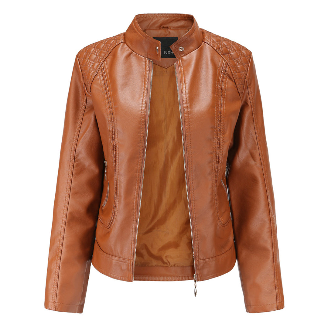 Lederjacke