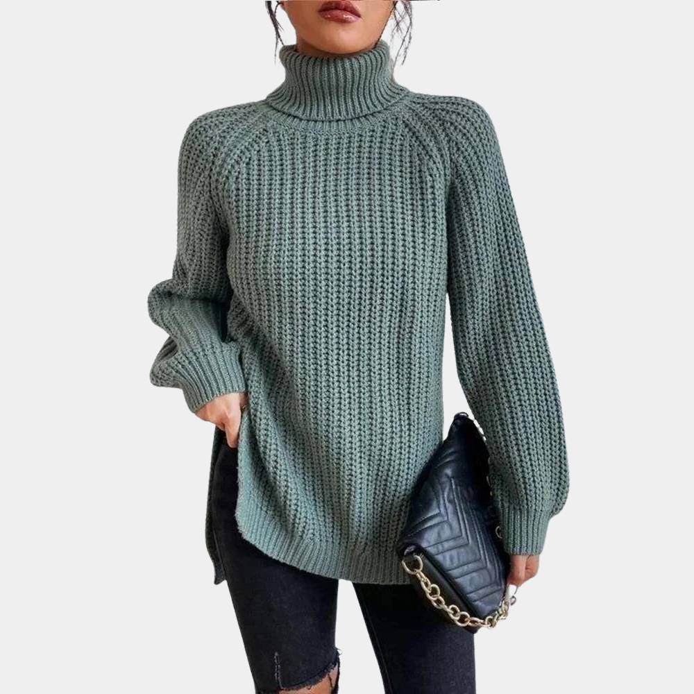 Madeleine - Luxuriöser weicher Rollkragenpullover für Frauen