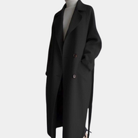 Stilvoller langer Damenmantel für einen eleganten Look