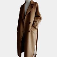 Stilvoller langer Damenmantel für einen eleganten Look