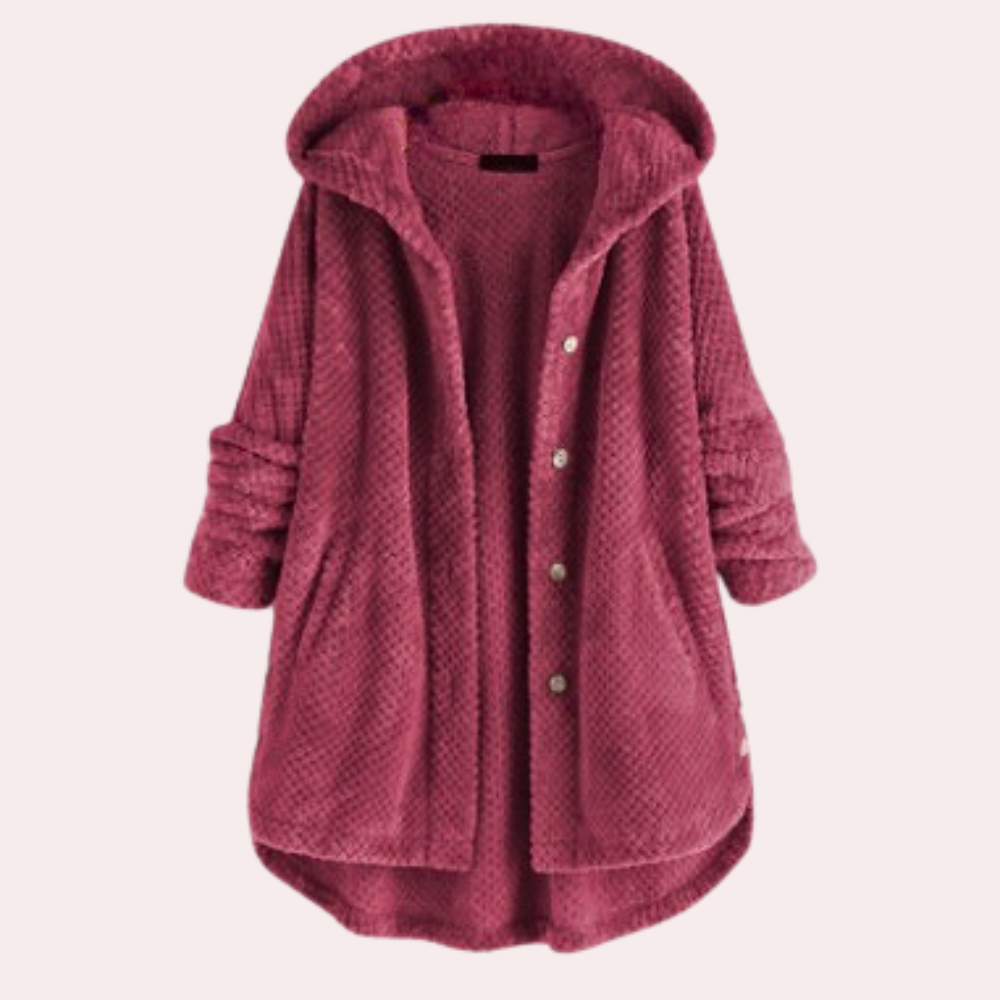 Schicke Damenjacke mit trendiger Kapuze