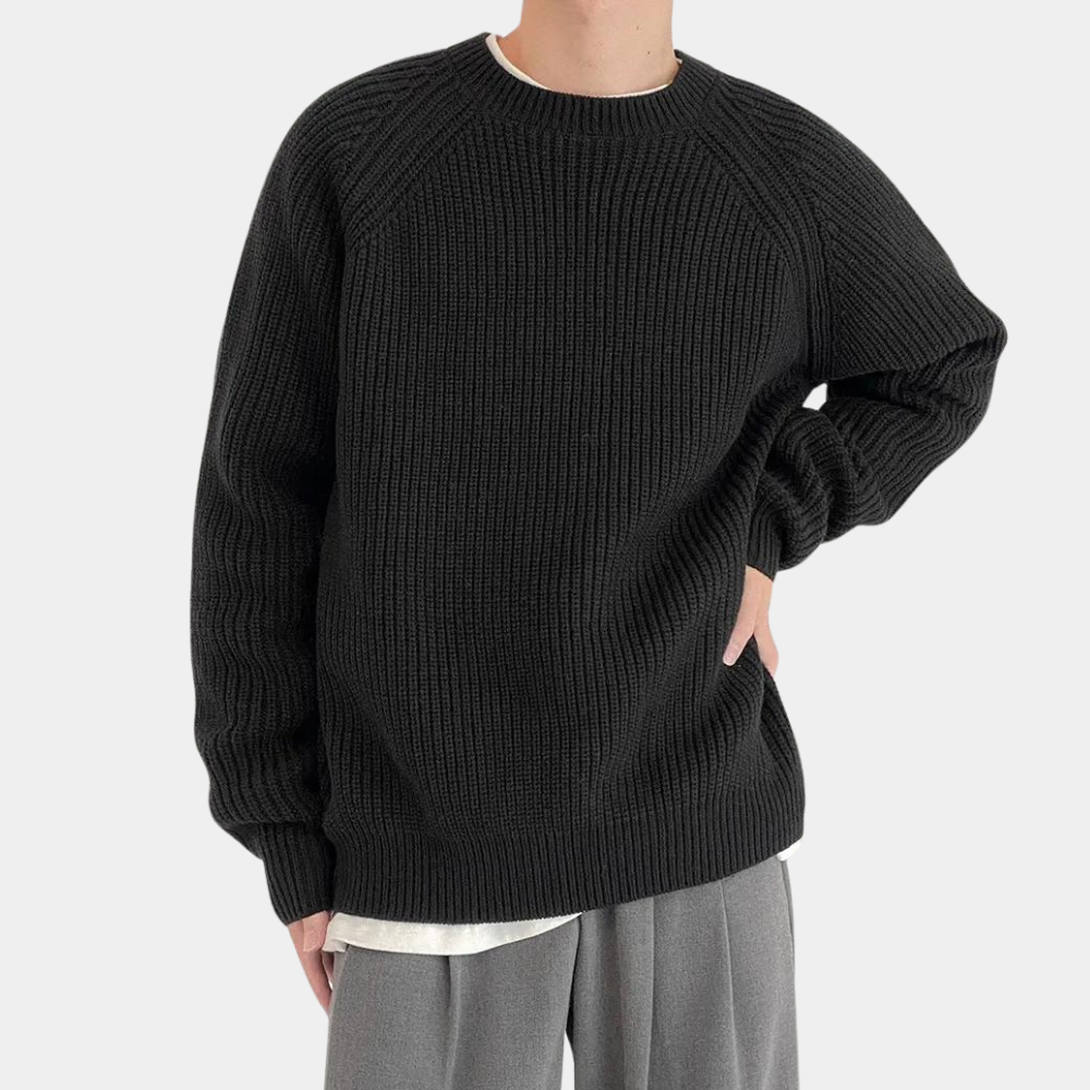 Audrick - Stilvoller und bequemer langärmeliger Strickpullover für Männer