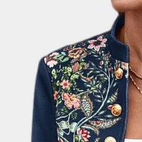 Iona - Stilvoller Damenblazer mit zauberhaftem Blumendruck