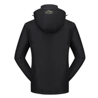 Wasserdichte Jacke mit Fleece