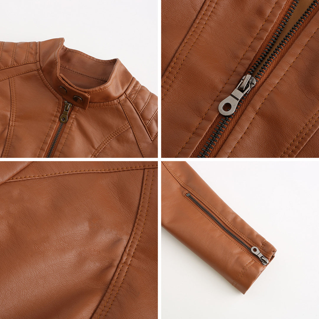Lederjacke