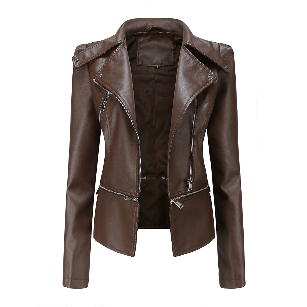 Schicke Lederjacke von ALOJZIJA