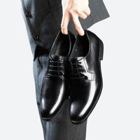 Stilvolle italienische Leder-Spitzenschuhe - Darryl