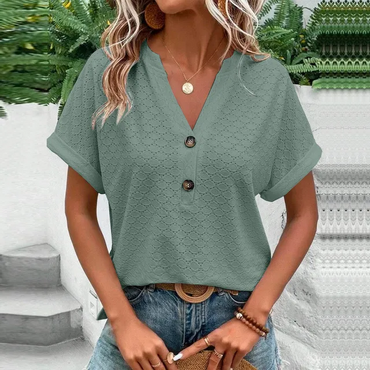 Elaino | Locker sitzendes Strick-Top für Damen