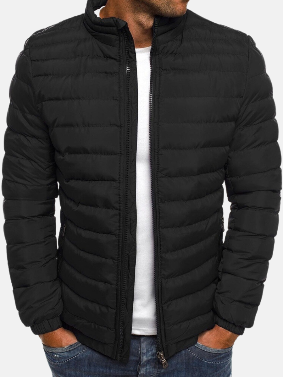 Leichte Steppjacke mit Reißverschluss – Stilvolle Übergangsjacke für Alltag & Freizeit