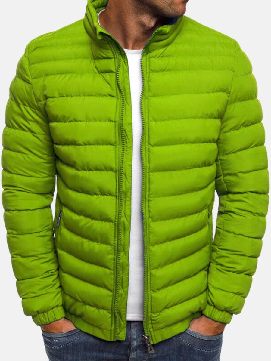Leichte Steppjacke mit Reißverschluss – Stilvolle Übergangsjacke für Alltag & Freizeit