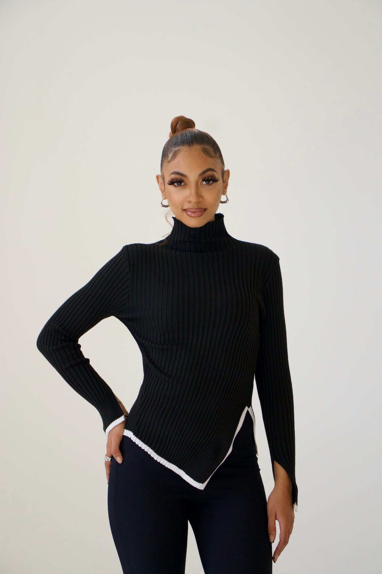Anna | Klassischer Rollkragenpullover für Damen