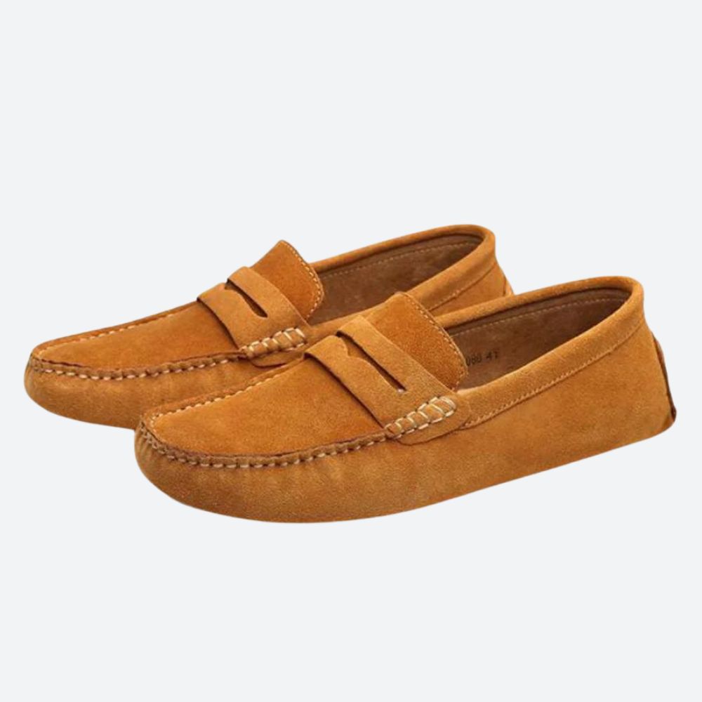Modische und bequeme leichte Wildleder-Slipper - Jhonny