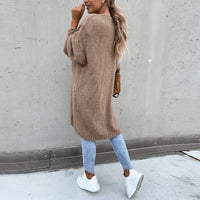 Klassische Strickjacke