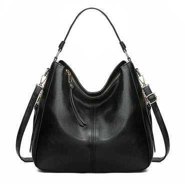 Jacky - Elegante und geräumige Sommer-Tasche aus Leder für Frauen