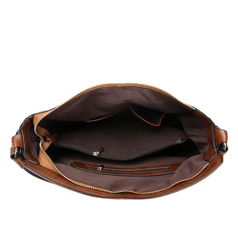 Jacky - Elegante und geräumige Sommer-Tasche aus Leder für Frauen