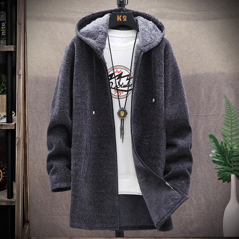 Braxton | Übergroßer Hoodie mit Reißverschluss